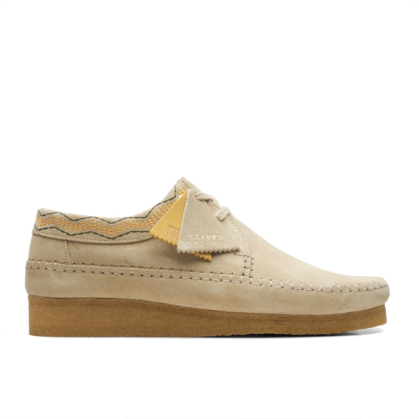 Weaver Maple Suede Embroidered